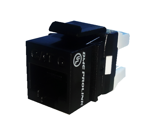 CAT6 Unshielded Black Jacks