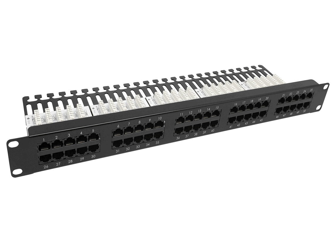 50 Port Voice Patch Panel