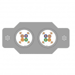 FEC 2xCAT6 Cable