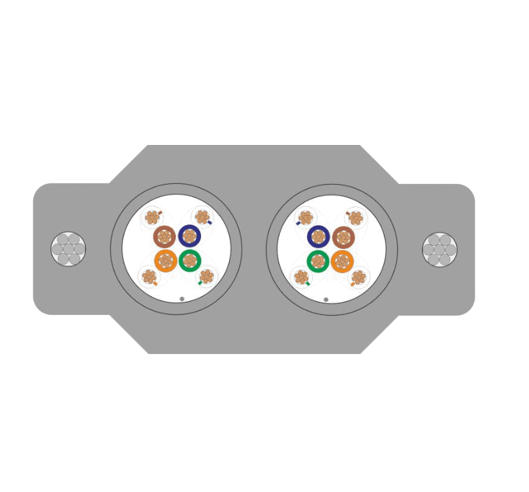 FEC 2xCAT6 Cable